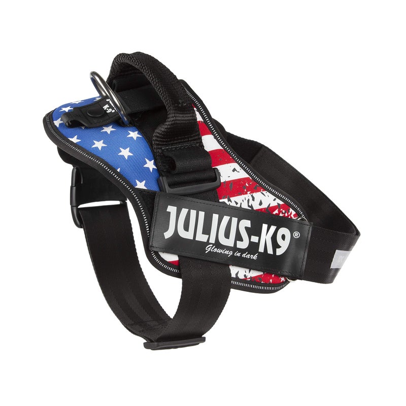 JULIUS K9  IDC Powerharness, Size: L/1, USA Flag - Image 2